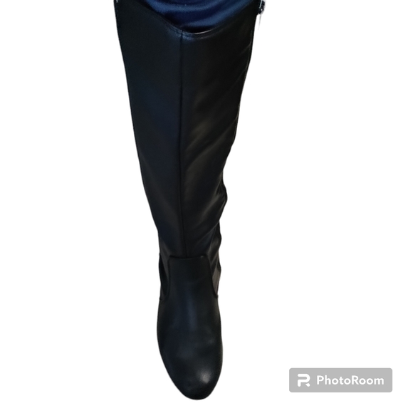 Black long boots size 8.5 - Picture 11 of 12